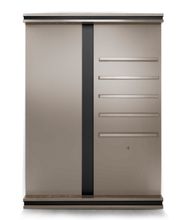 Киевница SOHO мдф/сосна (SOHO-BLACK,Декор серебро,Manchester 45 Yellow green ш1,98м)