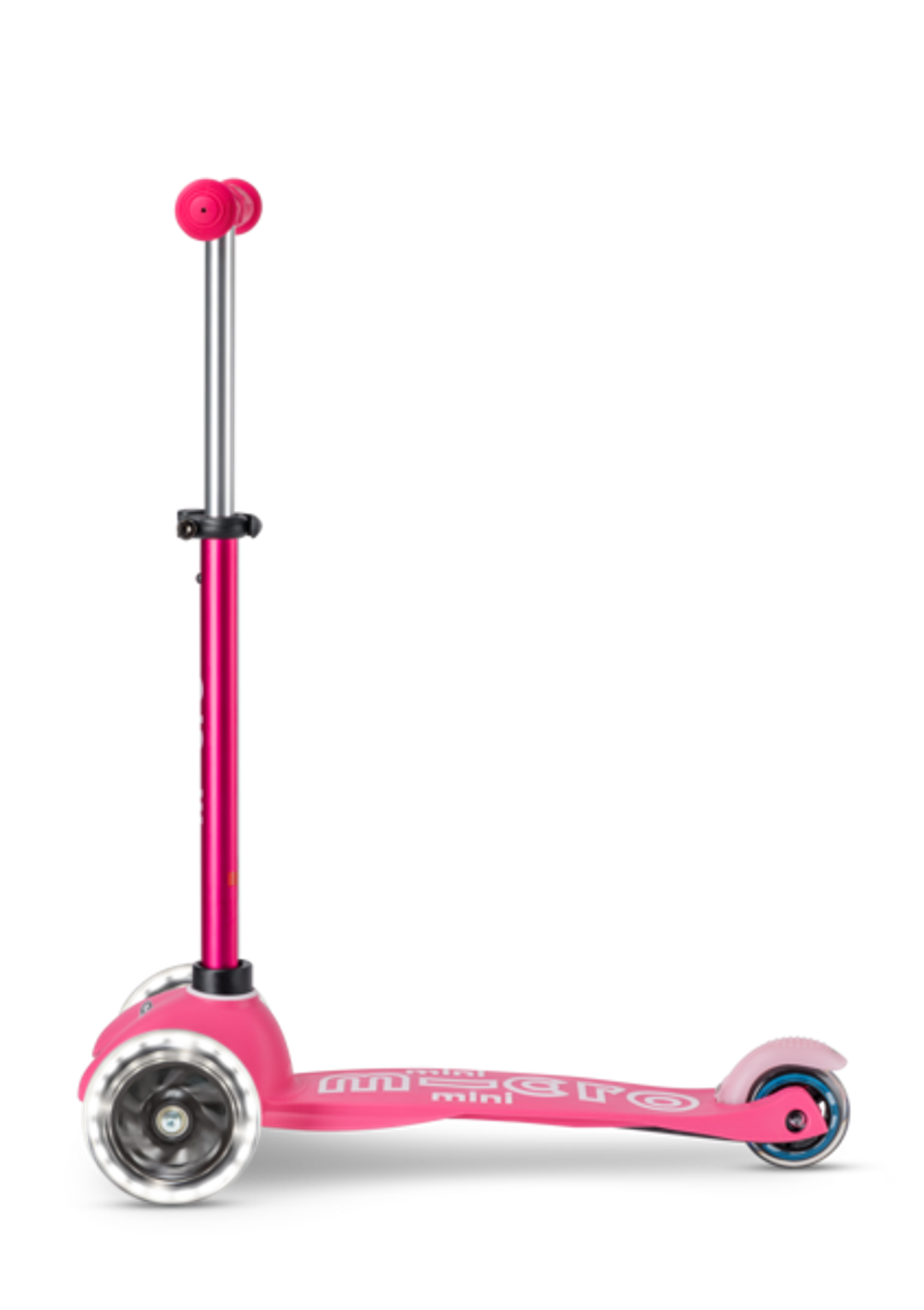 Самокат Mini Micro Deluxe LED Розовый