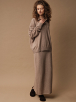 S0423-8043 Юбка женская бежевый dbr