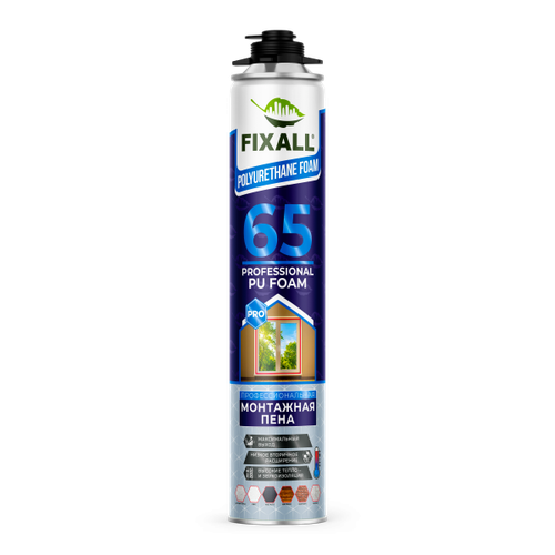 Пена Профессиональная FIXALL 65 PRO 850мл