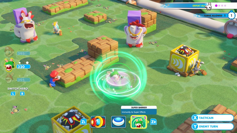 Mario + Rabbids. Kingdom Battle (Битва За Королевство) (картридж для Nintendo Switch, интерфейс и субтитры на русском языке)