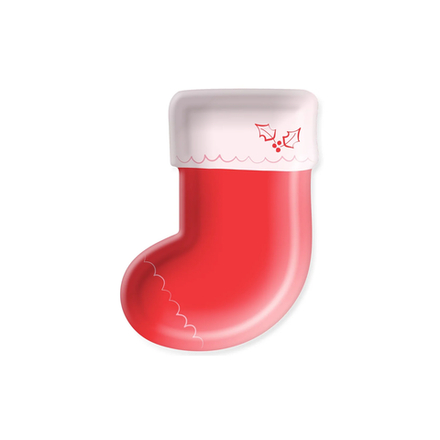 Тарелки "Рождественский носок" 8 шт.