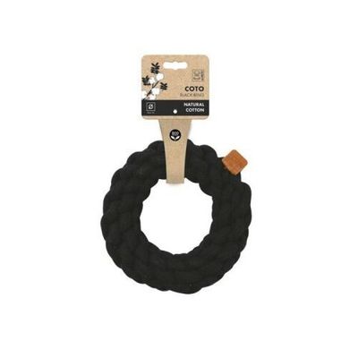 Игрушка для собак Black Ring СОТО кольцо, 18 см, M-PETS  цвет черный