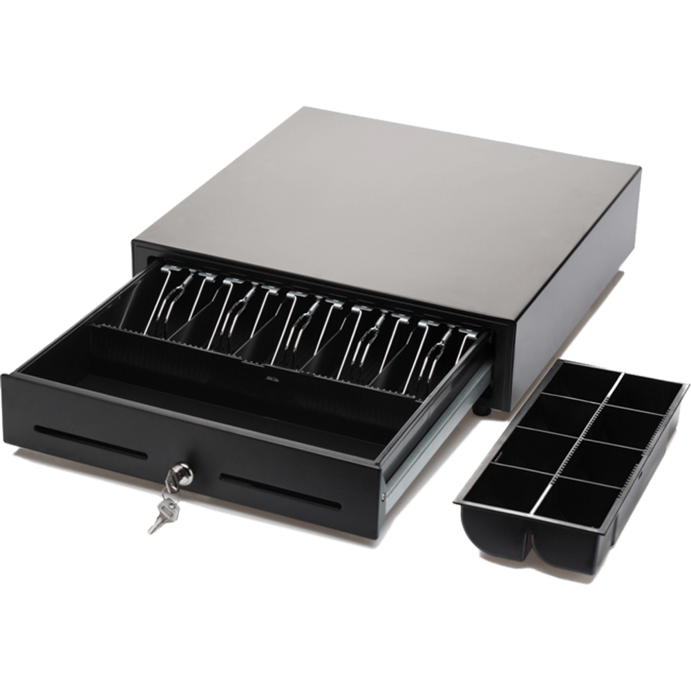 Денежный ящик PayTor HT-410S (Черный, Штрих, арт. HT-410-5111-13B2-1)