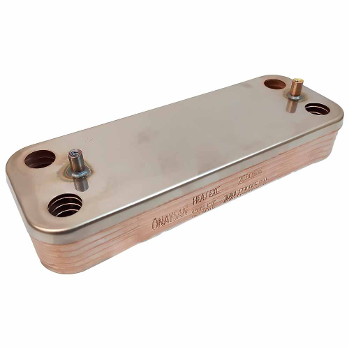 Теплообменник ГВС вторичный 12 пластин BAXI арт. 5686660, 5686670