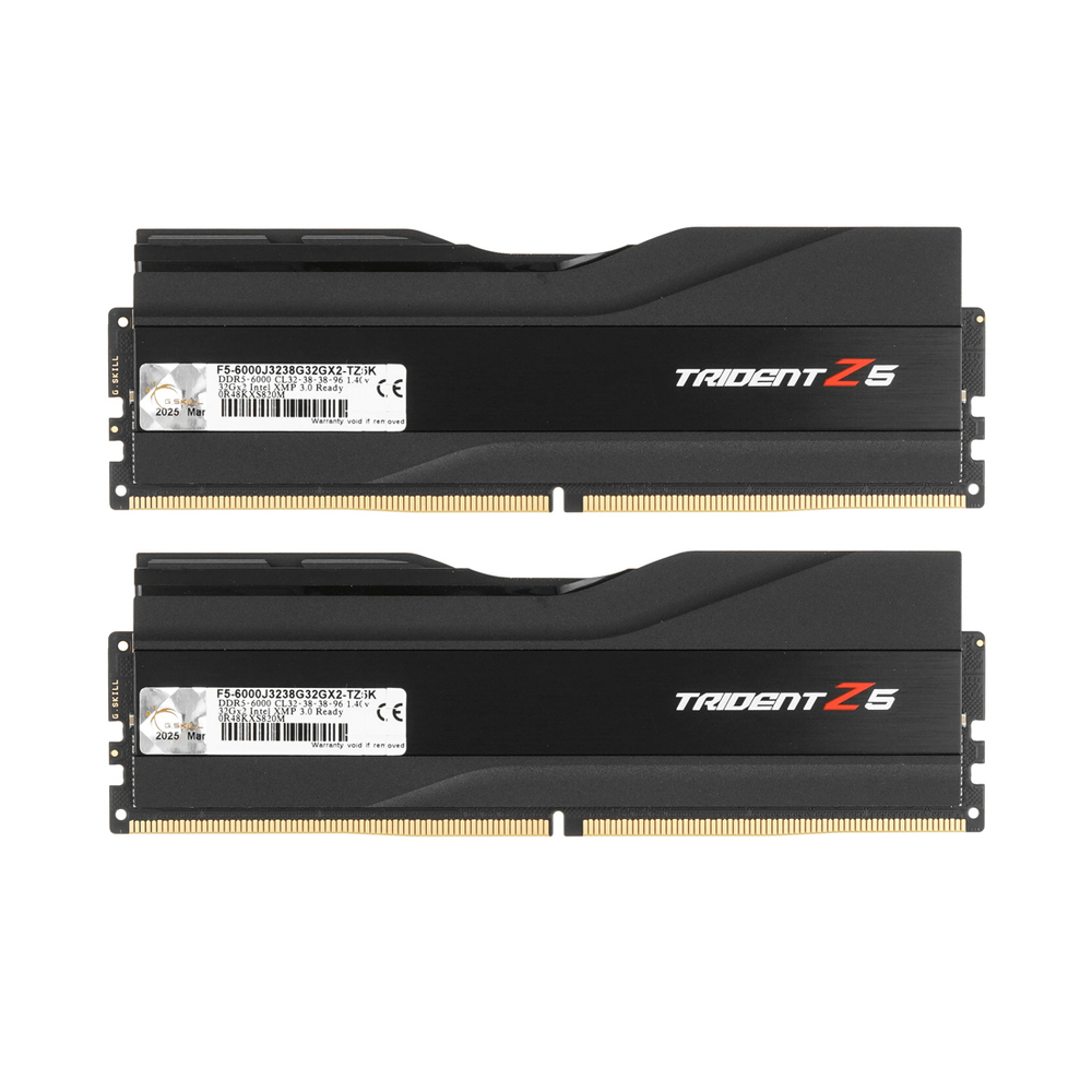 Комплект модулей памяти G.SKILL Trident Z5 F5-6000J3238G32GX2-TZ5K 64GB (Kit 2x32GB) 6000MHz