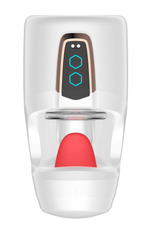 Мастурбатор Secwell с язычком и возвратно-поступательными движениями