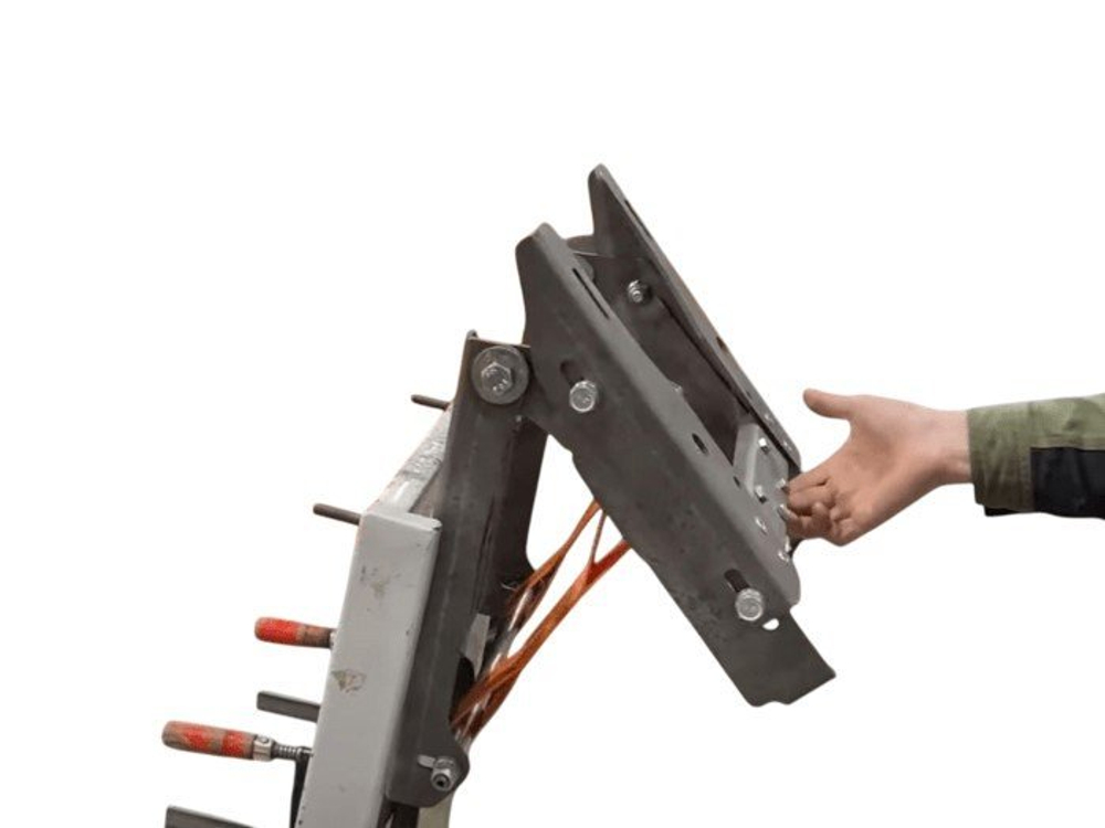 Транец водометный регулируемый малый с откидкой