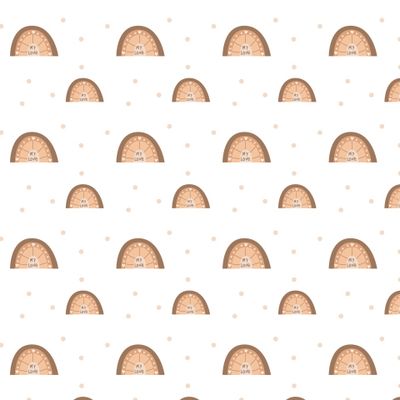 бохо радуги с точками