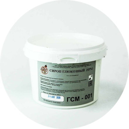 Глюкозный сироп 43%, 1 кг