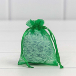 Мешочек 7х9см Органза (Зеленый)