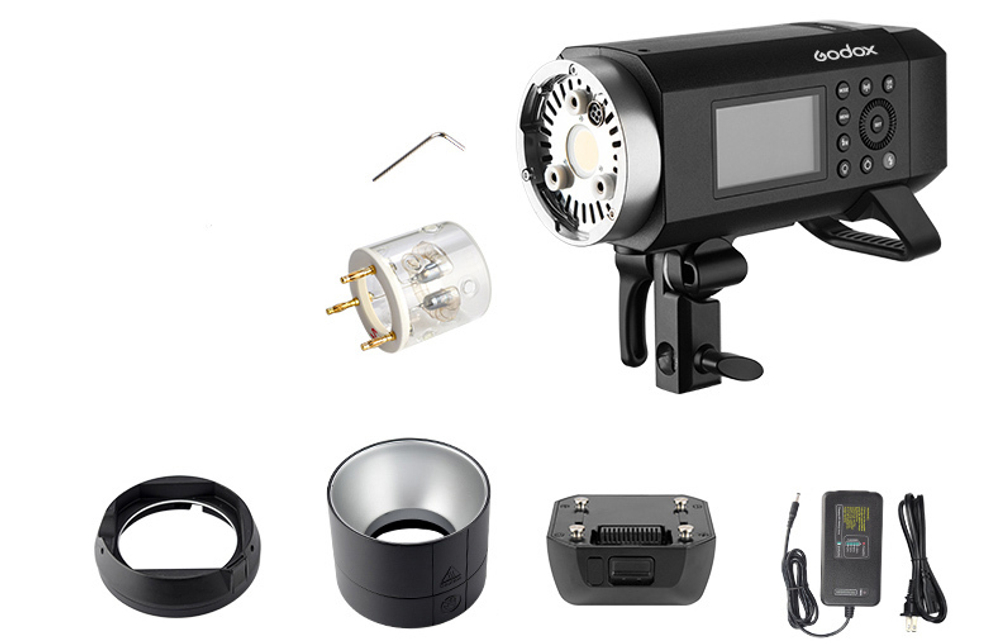 Вспышка аккумуляторная Godox Witstro AD400Pro с поддержкой TTL