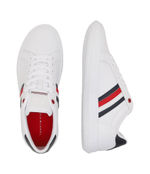 Кожаные кроссовки Tommy Hilfiger - белый(FM0FM04921)