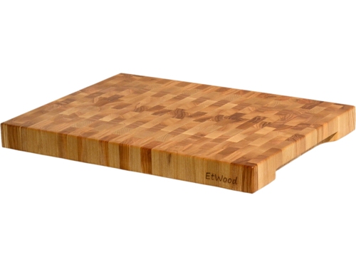 Торцевая разделочная доска 55x40x5 см. ясень, арт. 040
