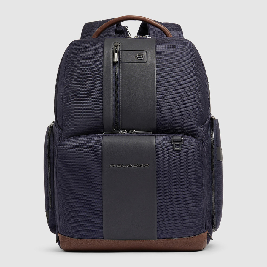 Рюкзак для ноутбука Piquadro BRIEF2 BagMotic/Blue-Tabacco