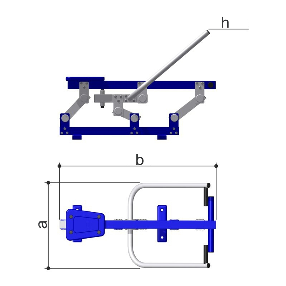 Уличный тренажер «Гребля» CO-3.1.61.01