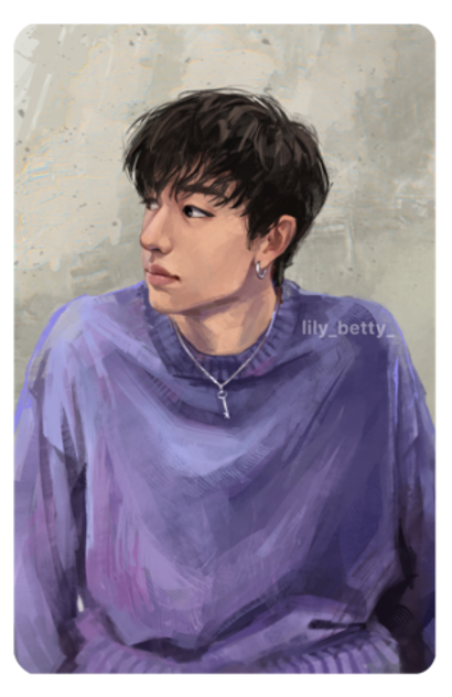 Арт карта / lily_betty_ / STRAY KIDS / Бан Чан #1