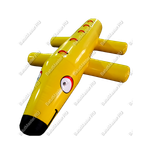 Элемент аквапарка «Жёлтая такса», 4,7×2,6×0,5 м