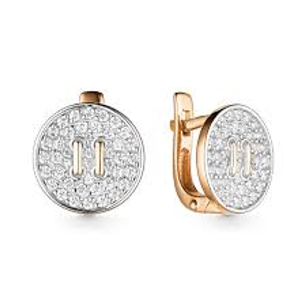 Серьги Пуговицы