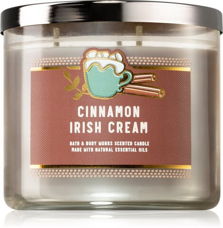 Bath & Body Works Cinnamon Irish Cream - ароматическая свеча /   411  g  / GTIN 667557306537
