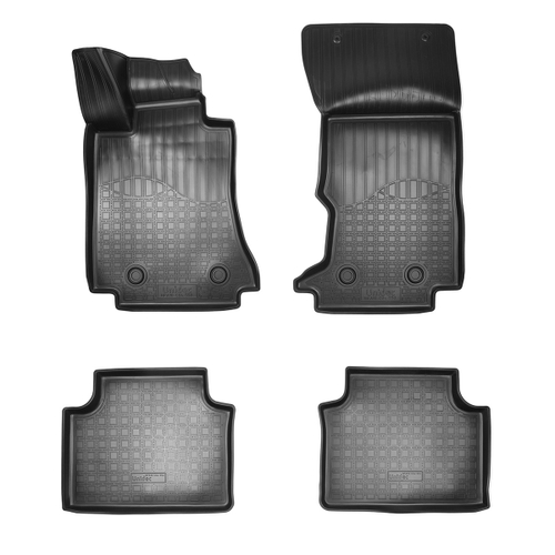 Ковры в салон Norplast/Unidec для Alfa Romeo Giulia II в кузове 952 (2016-), Черный, арт.NPA10-C04-550