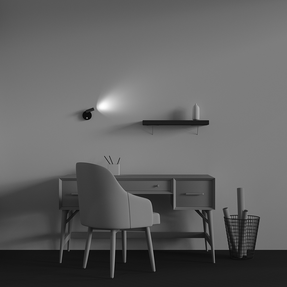 Настенный светильник (бра) Maytoni C081WL-L3BBS3K