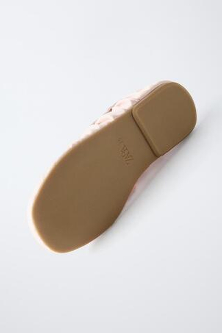 ZARA БАЛЕТКИ, РОЗОВЫЙ