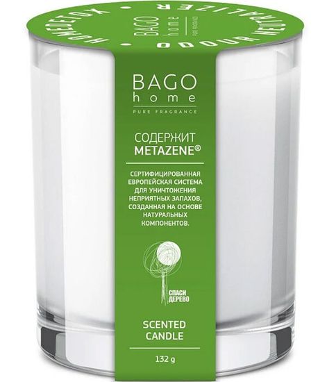 Кисло-сладкий, ароматическая свеча, Bago home