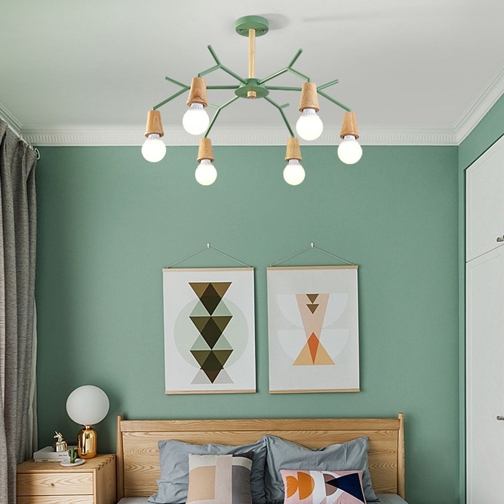 Потолочная Люстра Les Color D80 Green By Imperiumloft