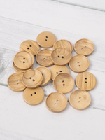 Пуговицы CONCEPT Button of Olive Wood, размер 28 мм, дерево оливы