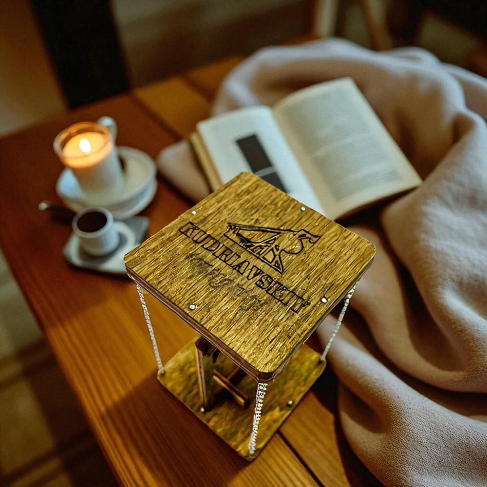 Деревянный антигравитационный конструктор "Тенсегрити" (KUDRIAVSKIY)