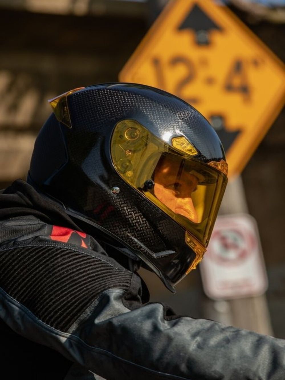 Airframe Carbon 4Tress / Черно-желтый