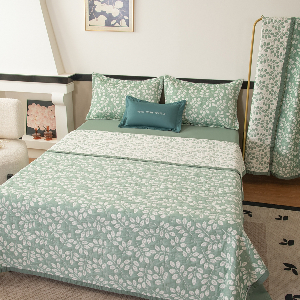 КПБ Сатин Aurora Veil AV006, Евро, наволочки 50-70 2 шт