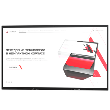 Интерактивная панель Union 55 дюймов. В реестре Минпромторга