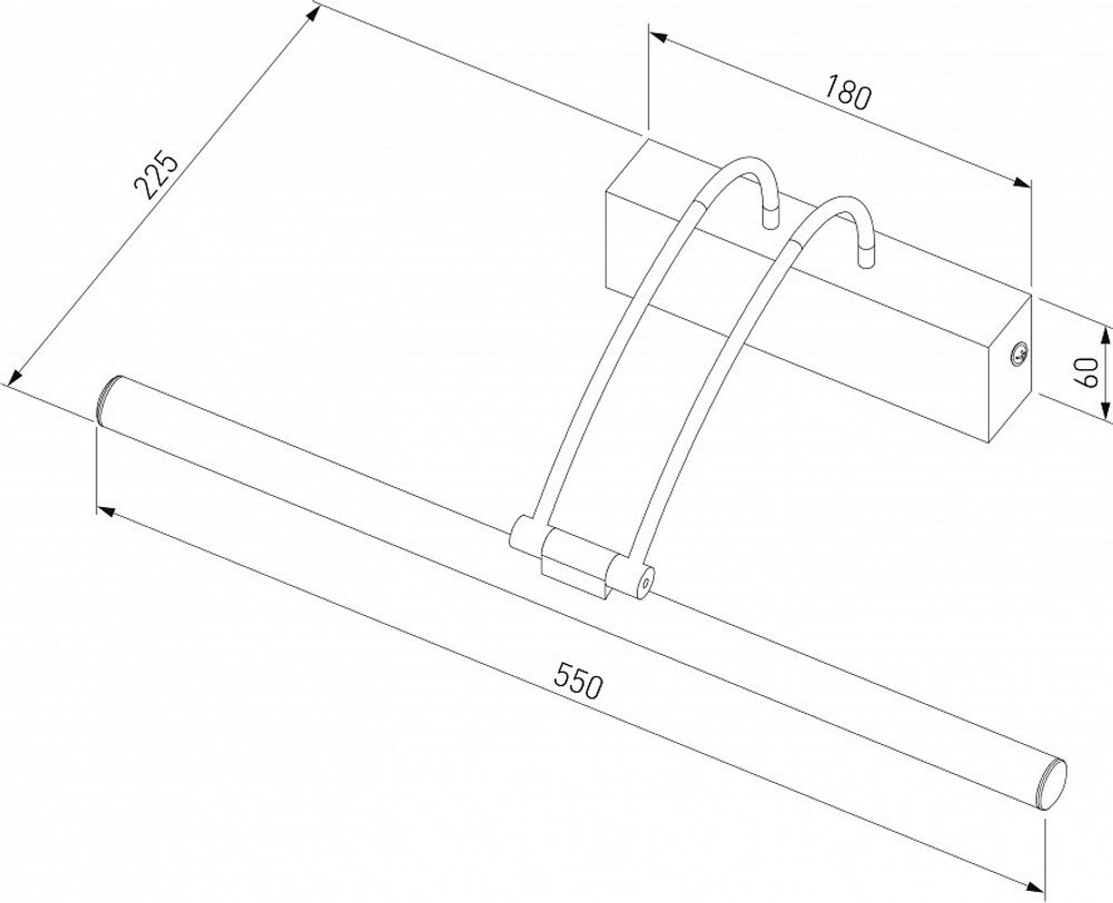 Подсветка для зеркала Elektrostandard Simple a063698