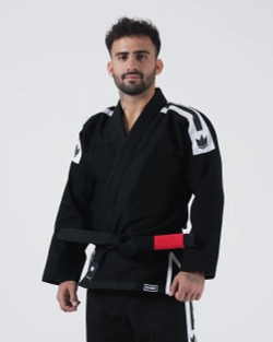 Кимоно KINGZ Sport Jiu Jitsu чёрное