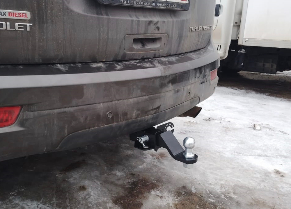Фаркоп с элект. Smart, на Chevrolet TrailBlaizer 2012-2022 (паспорт и сертификат в комплекте) FA 0600-E, Бизон