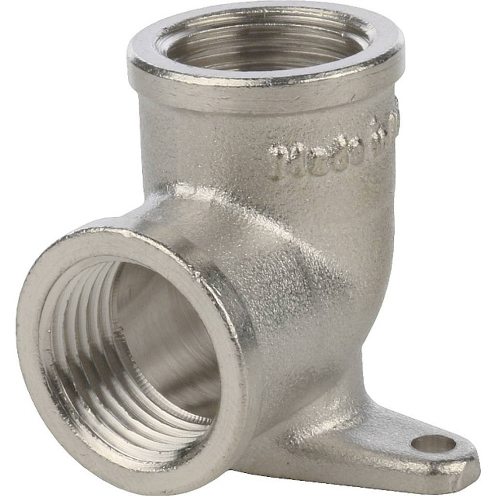 Водорозетка STOUT SFT 0039 - 1/2" (для стальных труб, латунь никелированная)