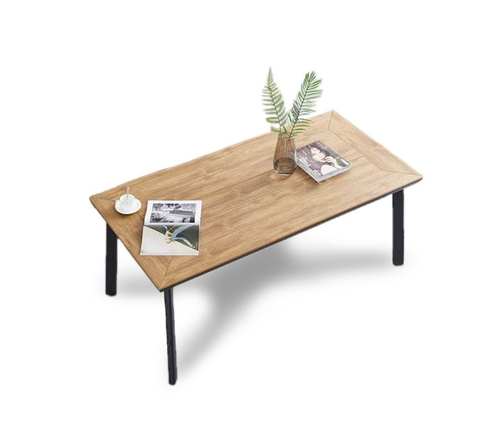 Алюминиевый прямоугольный стол 160*90 см ПОЛИВУД-9 «POLYWOOD-9» цвет тик