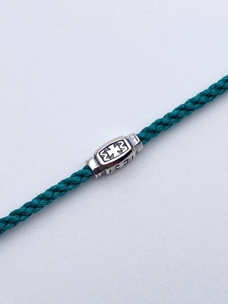 Браслет Б-47-011 бирюз (Ag 925)