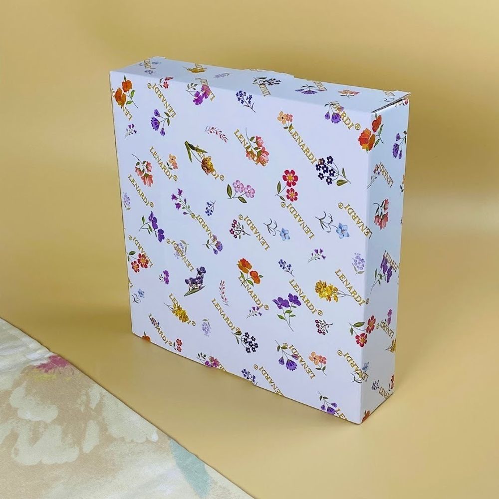 Lenardi 109-219 Круглое глубокое блюдо 26х5,5см КРОКУС в под.уп.(х8)Фарфор