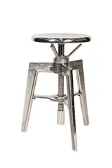 Кофейный столик/стул "Лофт 1" Серебро