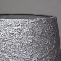 Кашпо COLONNA SILVER MAX 20x20x120