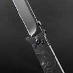 Нож Зубры (блеквош) (однолезвийный)