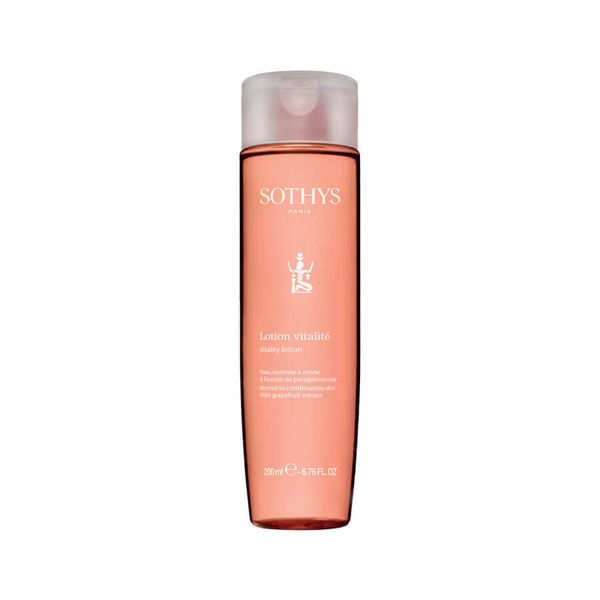 Тоник для комбинированной кожи лица с экстрактом грейпфрута Sothys Vitality Lotion, 200 мл