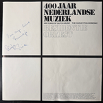 Residentie Orkest ‎– 400 Jaar Nederlandse Muziek 6LP (Голландия 1979г.) Т