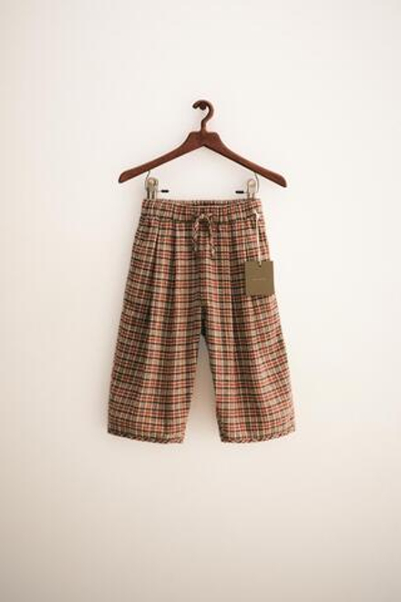 ZARA TIMELESS — БРЮКИ СВОБОДНОГО КРОЯ, КОРИЧНЕВЫЙ