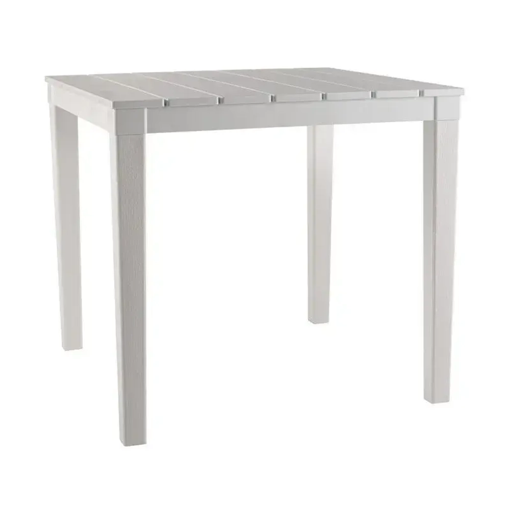 Стол Прованс квадратный 80см 4 ножки белый 800х800х715мм