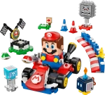 Конструктор LEGO Super Mario 72043 Mario Kart Интерактивный конструктор и стандартный картинг