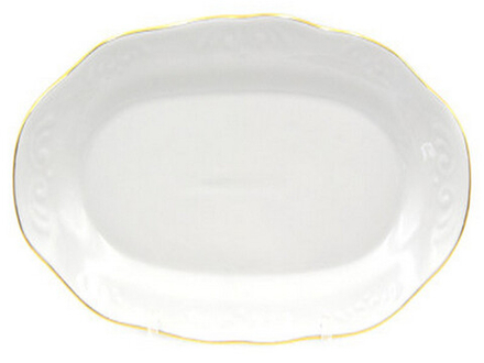 Блюдо овальное "БЕЗ ДЕКОЛИ (Надежда)" 27 см, Беларусь.